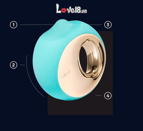 Máy massage âm vật Lelo Ora 3 cảm giác miệng siêu thực kích thích