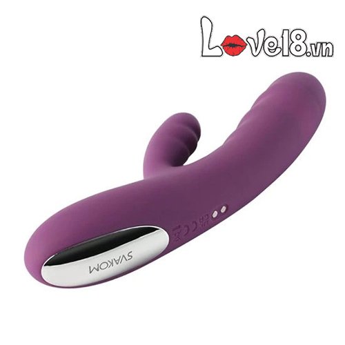 Máy massage điểm G Svakom Avery rung thụt 5 chế độ silicon an toàn