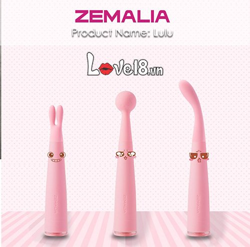 Máy massage Zemalia Lulu 3 đầu siêu êm kích thích điểm G
