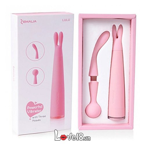 Máy massage Zemalia Lulu 3 đầu siêu êm kích thích điểm G