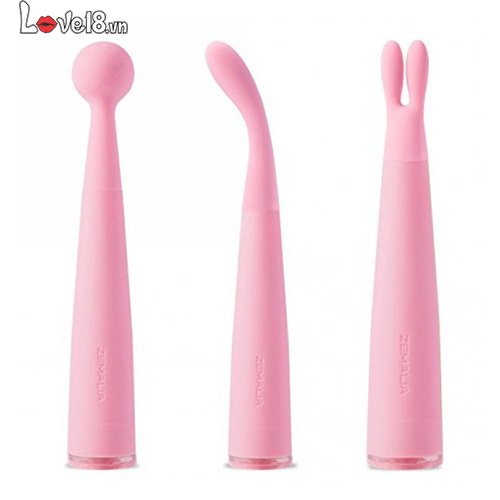 Máy massage Zemalia Lulu 3 đầu siêu êm kích thích điểm G