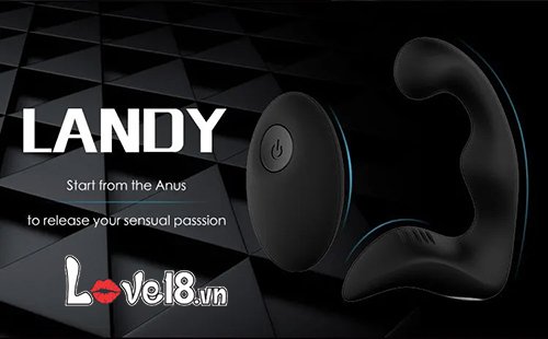 Máy massage hậu môn S-Hande Landy RCT rung 9 chế độ kích thích