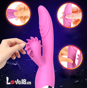 Máy massage điểm G Dibe DC66Q rung xoay sưởi ấm cao cấp