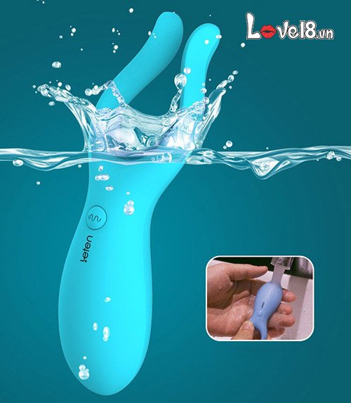 Máy mát xa Leten Nhật Bản 2 nhánh cực mạnh tăng khoái cảm