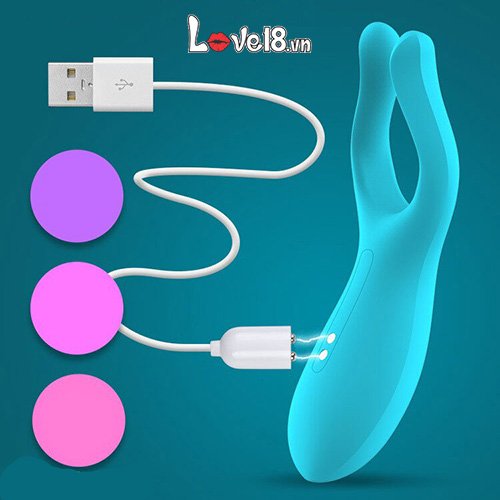 Máy mát xa Leten Nhật Bản 2 nhánh cực mạnh tăng khoái cảm