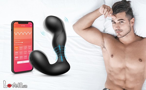 Máy mát xa hậu môn cao cấp Svakom Iker DC89R dành cho đồng tính nam