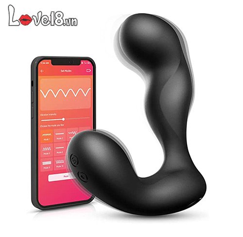 Máy mát xa hậu môn cao cấp Svakom Iker DC89R điều khiển từ xa qua app