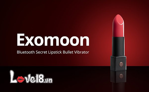 Lovense Exomoon máy rung thỏi son điều khiển app trải nghiệm đỉnh