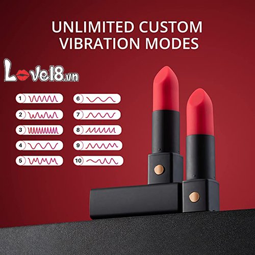 Máy rung thỏi son Lovense Exomoon cao cấp điều khiển app rung mạnh