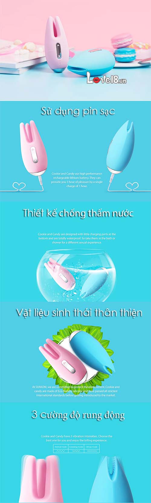 Máy Rung Svakom Kích Thích Nhũ Hoa Điểm G Hưng Phấn