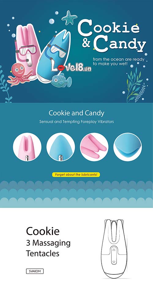 Máy Rung Svakom Kích Thích Nhũ Hoa Điểm G Hưng Phấn