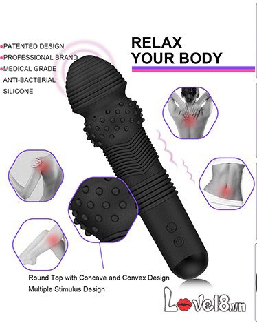 Máy Rung Massage Hậu Môn FAAK Gai Kích Thích Cho Nam Gay
