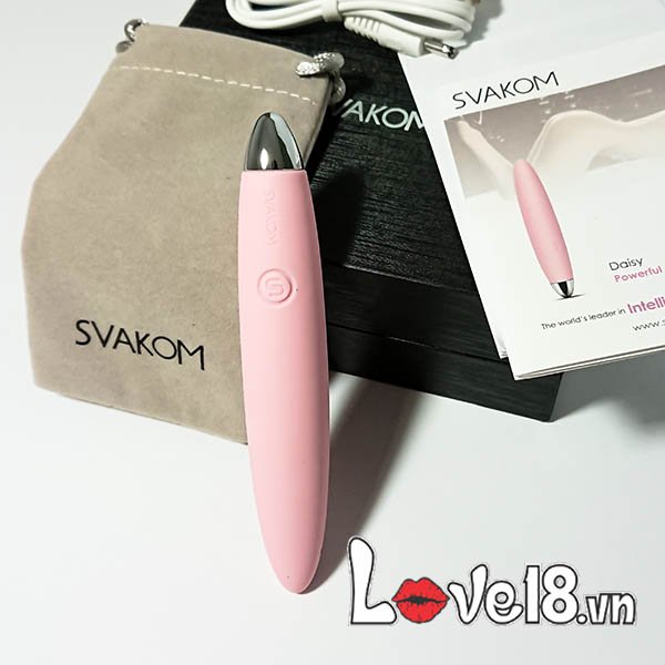 Máy Mát Xa Nhỏ Gọn Svakom Daisy Thiết Kế Sang Trọng Tinh Tế Máy Mát Xa Nhỏ Gọn Svakom Daisy Thiết Kế Sang Trọng Tinh Tế