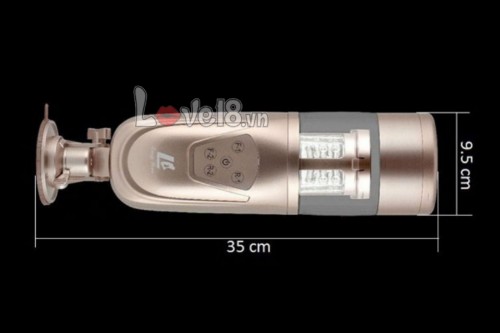 Máy thủ dâm gắn tường Flashing Lover âm đạo giả tự động cao cấp sạc điện