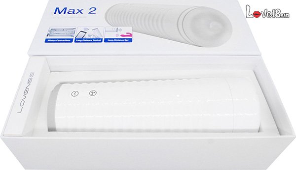 Máy thủ dâm Lovense Max 2 cao cấp điều khiển app âm đạo giả nam