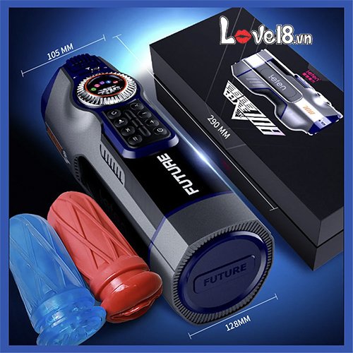 Máy thủ dâm nam Leten Future 708 3RD đa năng rung thụt sưởi ấm