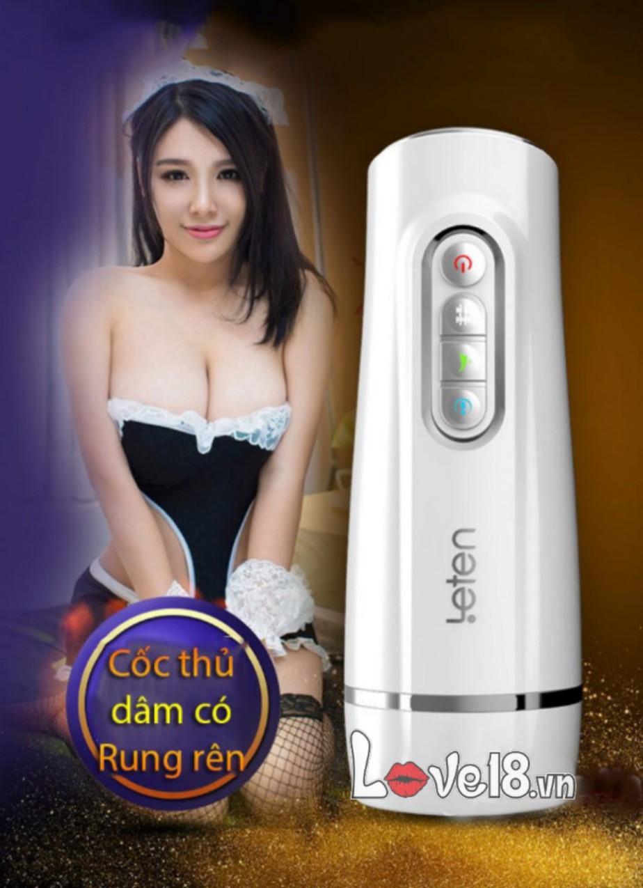 Cốc thủ dâm Leten rung rên như thật kích thích mạnh mẽ
