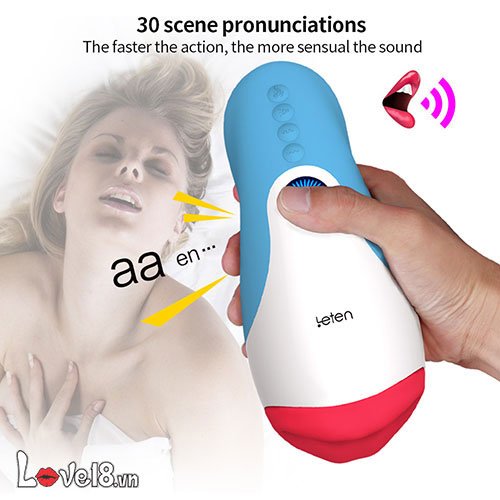 Máy thủ dâm Leten đa năng bú mút tỏa nhiệt sướng cực
