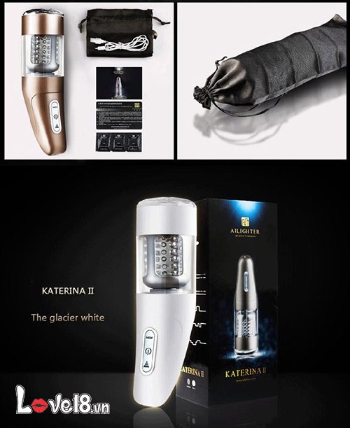 Máy thủ dâm tự động Ailighter Katerina 2 cao cấp rung xoay thụt