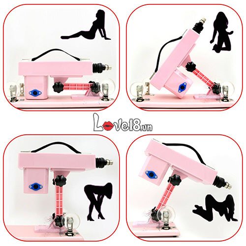 Máy thủ dâm nữ Machingun tự động rung thụt cực đã nhập Mỹ