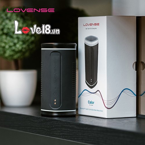 Máy thủ dâm Lovense Calor chuẩn công nghệ điều khiển app tiện lợi kích thích đỉnh điểm