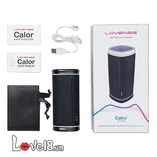 Máy thủ dâm Lovense Calor chuẩn công nghệ điều khiển app tiện lợi kích thích đỉnh điểm