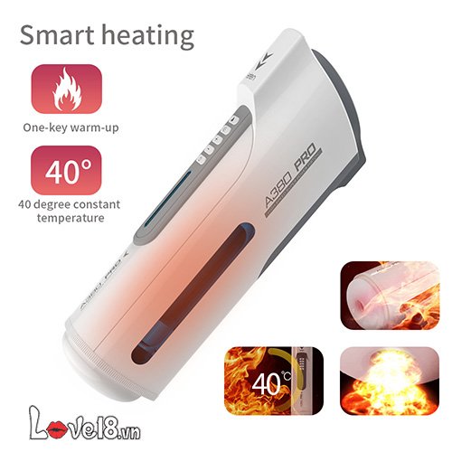 Máy thủ dâm tự động Leten A380 Pro 3 thế hệ sưởi ấm, rung mạnh