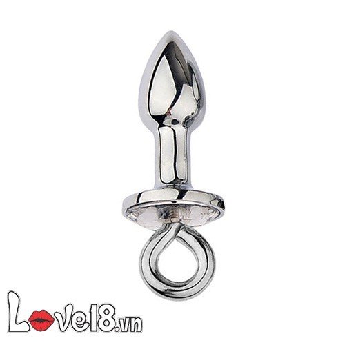 Phích cắm hậu môn kim loại móc treo bạo dâm siêu kích thích