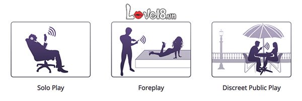 Phích cắm hậu môn rung Lovense Hush điều khiển từ xa cao cấp