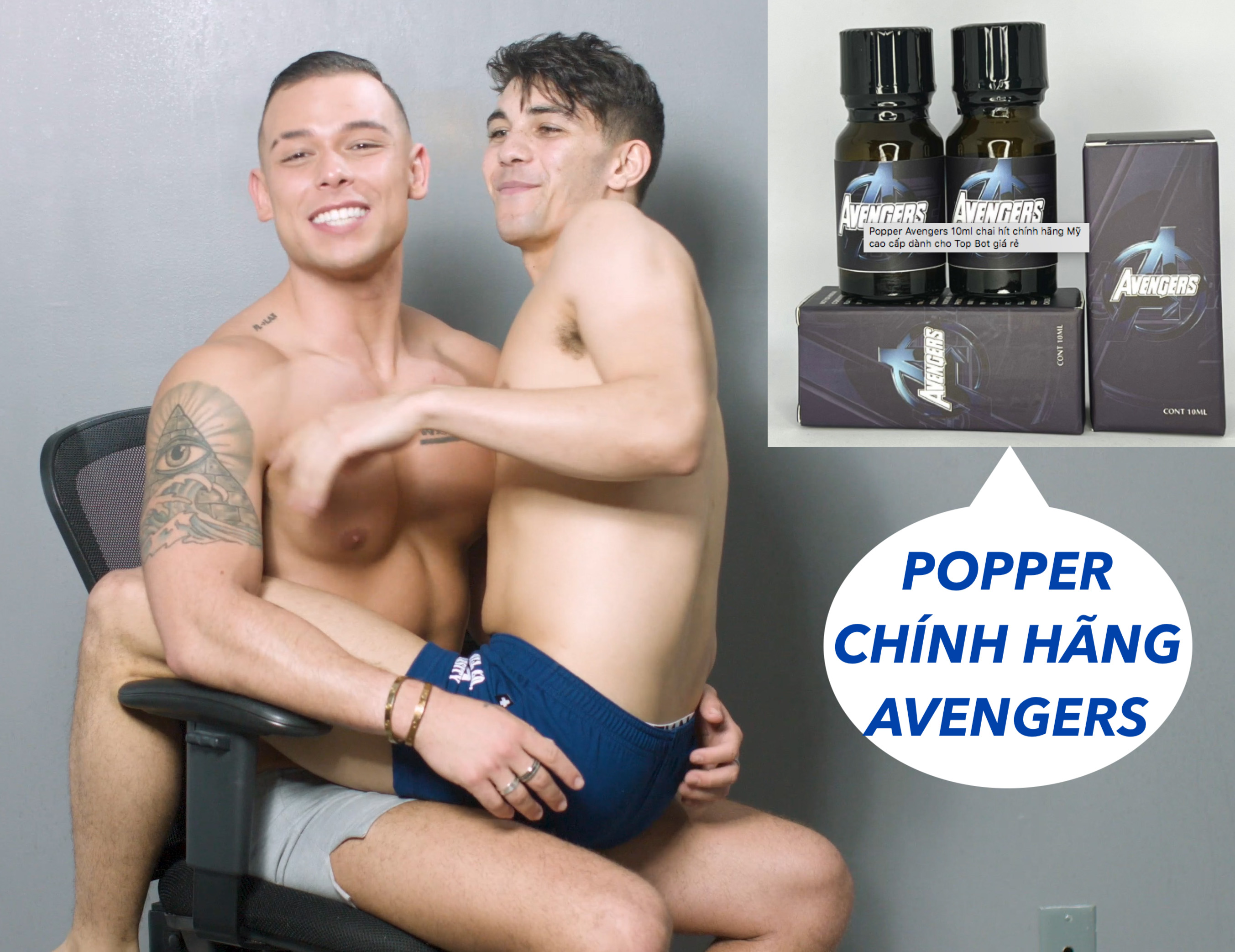 Chai hít Avengers 10ml Top Bot giá tốt kích thích cực mạnh
