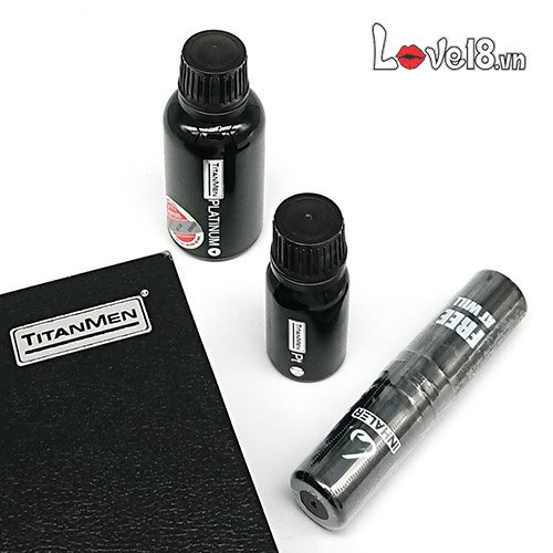 Chai hít Titanmen Platinum 40ml tăng cường sinh lý mạnh mẽ
