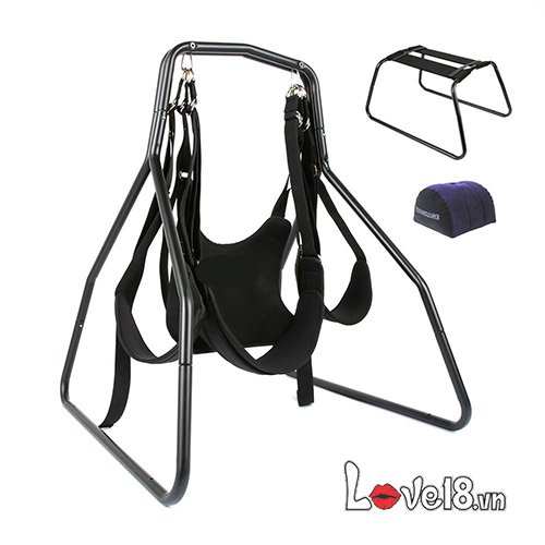 Ghế Treo Xích Đu Tình Yêu Acacia 3in1 Thép Tháo Lắp Đa Tư Thế