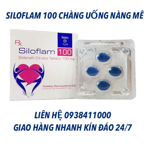 Siloflam 100 trị xuất tinh sớm kéo dài thời gian cường dương hiệu quả