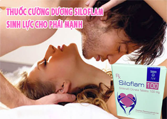 Siloflam 100 trị xuất tinh sớm kéo dài thời gian cường dương hiệu quả