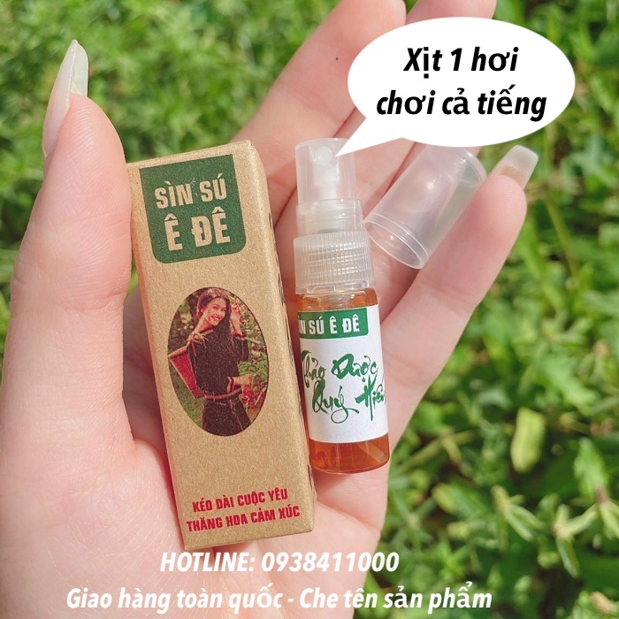 Sìn sú Ê Đê dạng xịt 5ml chính hãng chống xuất tinh sớm tăng khoái cảm Sìn sú Ê Đê dạng xịt 5ml chính hãng chống xuất tinh sớm tăng khoái cảm