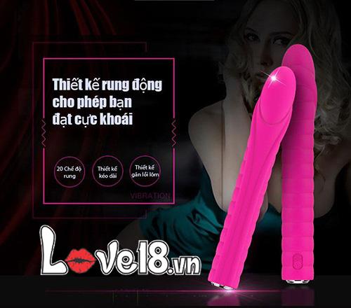 Thanh massage kích thích âm đạo Nalone Dixie MS40A chế độ rung