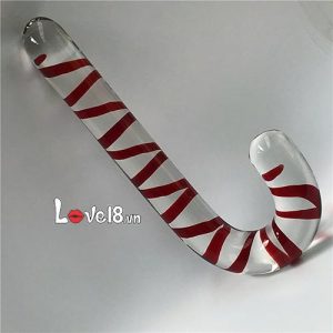 Thanh Thủy Tinh Kẹo Noel Hấp Dẫn Kích Thích Mạnh Mẽ Cho Gay