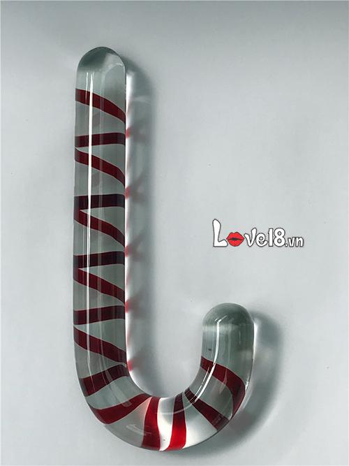 Thanh Thủy Tinh Kẹo Noel Hấp Dẫn Kích Thích Mạnh Mẽ Cho Gay