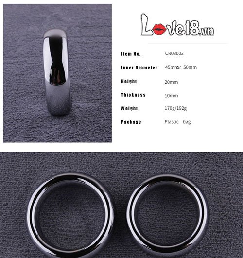 Vòng đeo dương vật hợp kim cao cấp siêu bền tăng khoái cảm Vòng đeo dương vật hợp kim cao cấp siêu bền tăng khoái cảm
