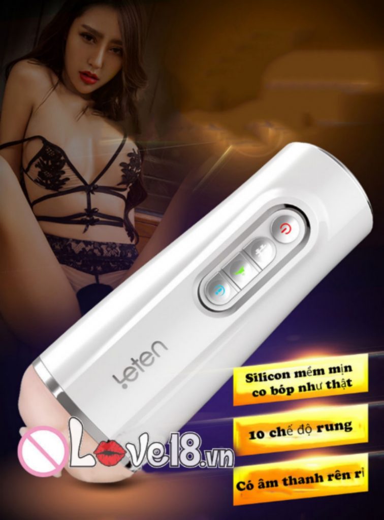 Cốc thủ dâm Leten rung rên như thật kích thích mạnh mẽ