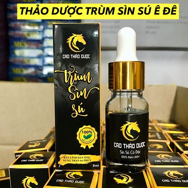Trùm Sìn Sú 10ml Xịt Ê Đê Thảo Dược Chính Hãng Tăng Cường Bền Bỉ