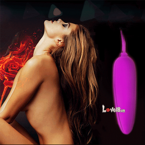 Trứng Rung Silicon Mềm Mịn Kích Thích Bé Hạt Tiêu