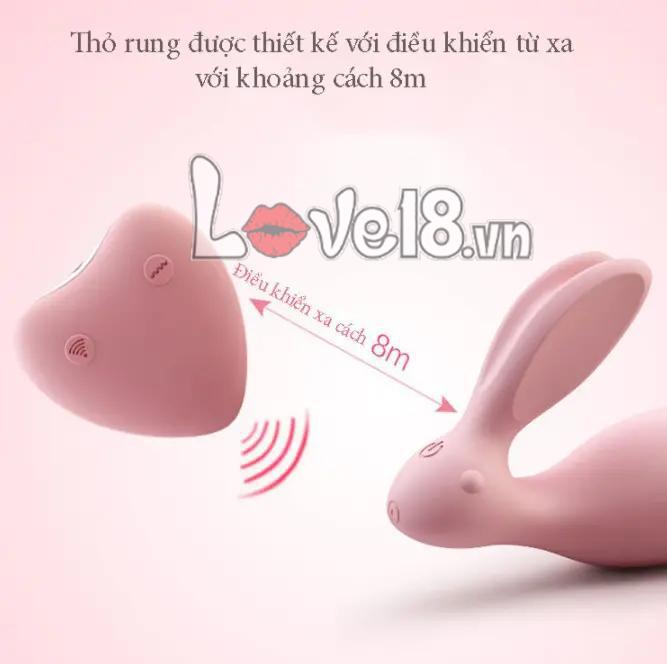 Trứng rung tình yêu Rabbit7c MS15A điểu khiển xa