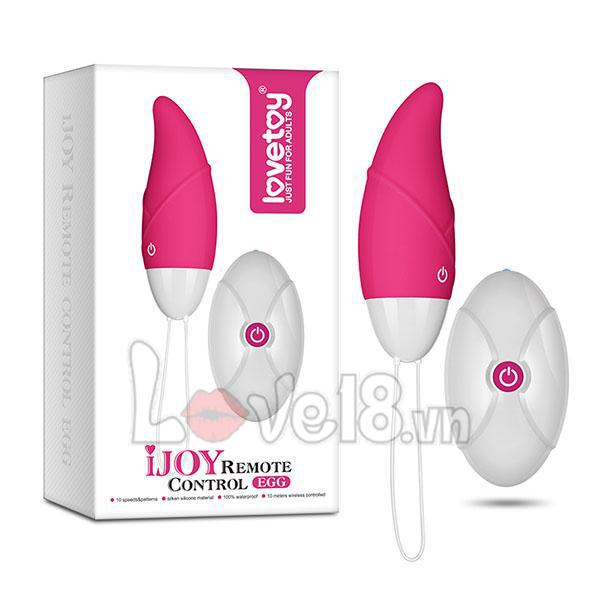 Trứng rung điểm G điều khiển từ xa Lovetoy iJoy silicon cao cấp