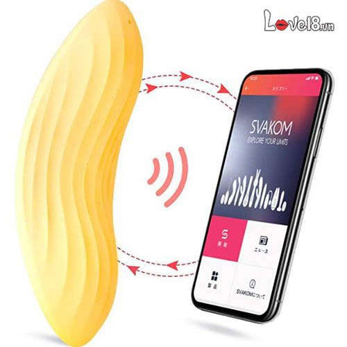 Trứng rung gắn quần lót Svakom Echo Neo điều khiển app tiện lợi kích thích cảm xúc