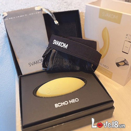 Trứng rung gắn quần lót Svakom Echo Neo điều khiển app tiện lợi kích thích cảm xúc