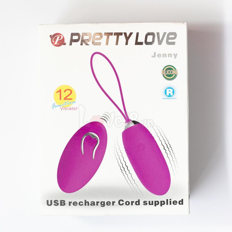 Trứng Rung Prettylove Jenny Không Dây Sạc Pin Cao Cấp Tình Yêu