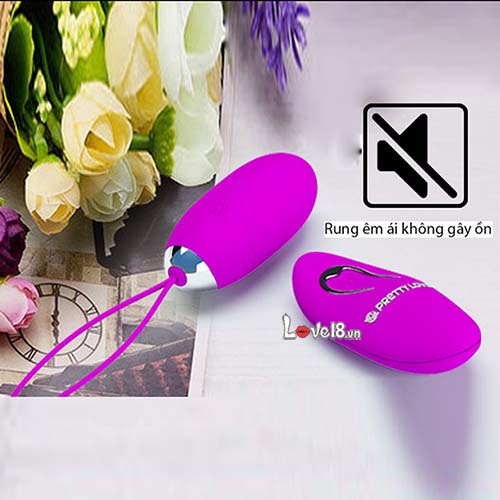 Trứng Rung Prettylove Jenny Không Dây Sạc Pin Cao Cấp Tình Yêu