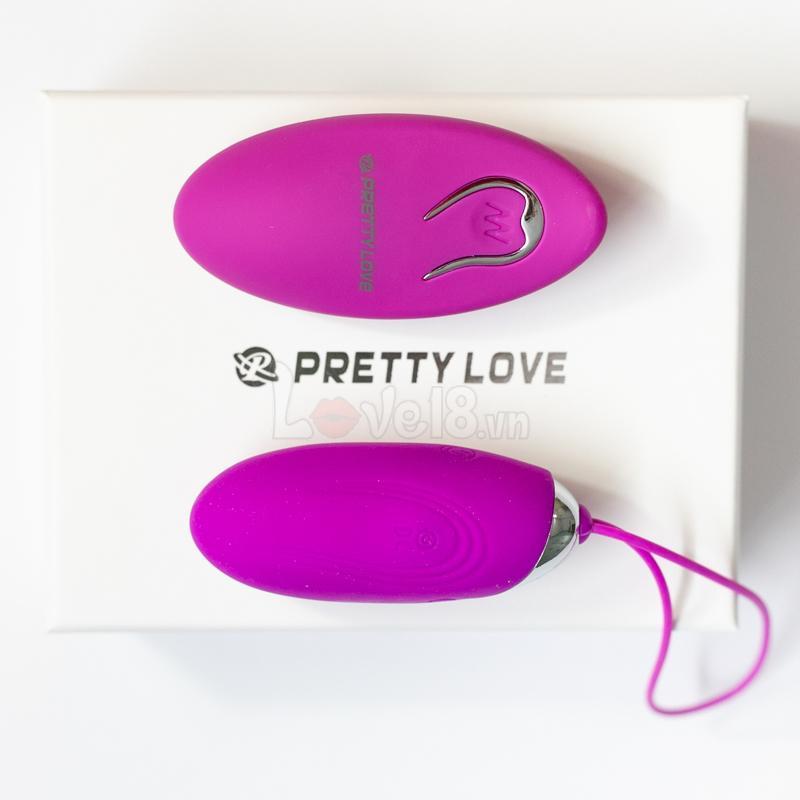 Trứng Rung Prettylove Jenny Không Dây Sạc Pin Cao Cấp Tình Yêu
