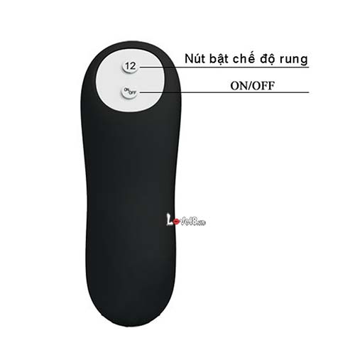 Trứng Rung Hậu Môn Pretty Love Pin Mạnh Chống Nước Cao Cấp